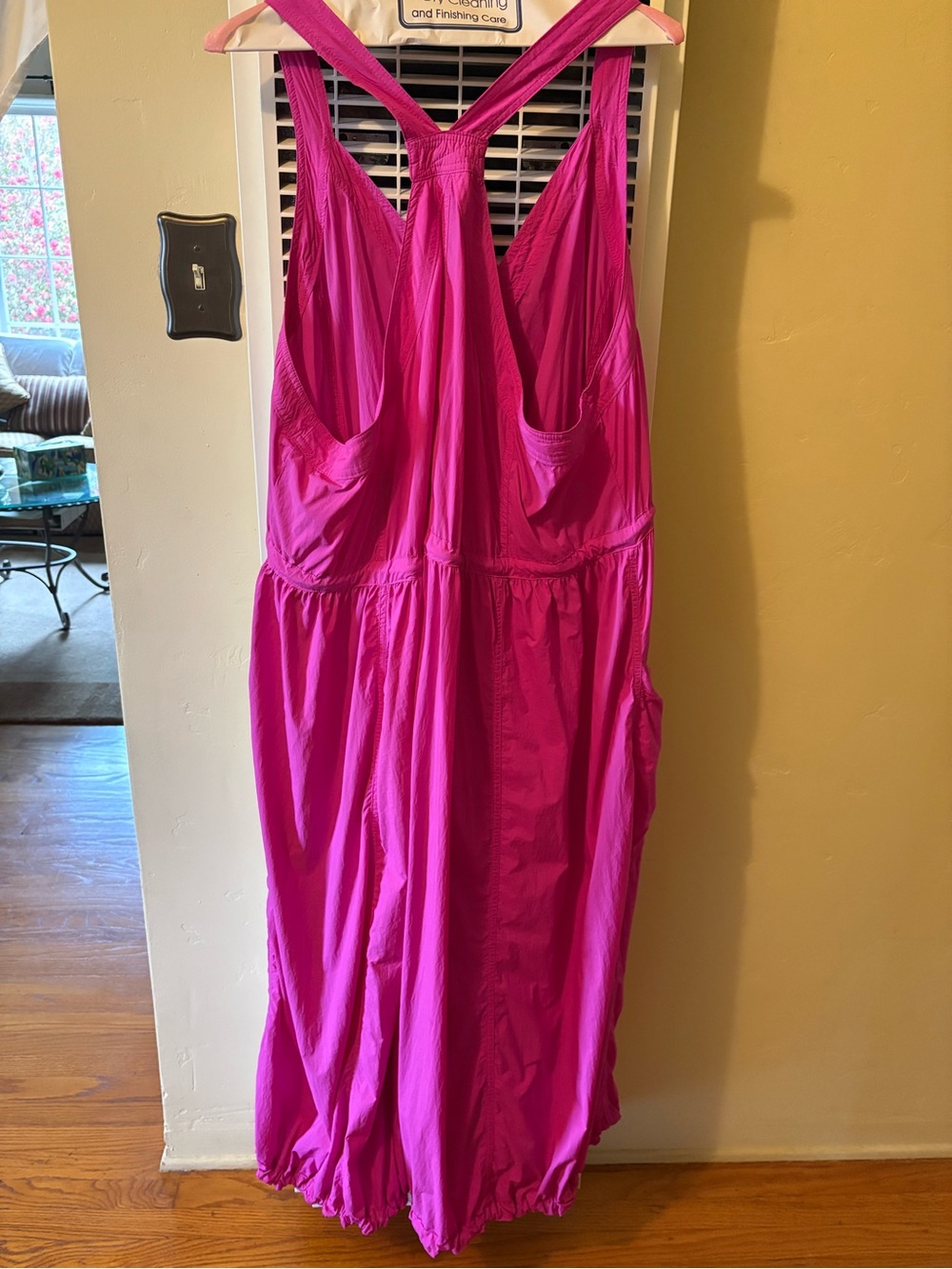 Anthropologie Daily Practice Bright Orchid (Pink) 1X Free Fall Dress - Picture 2 of 5